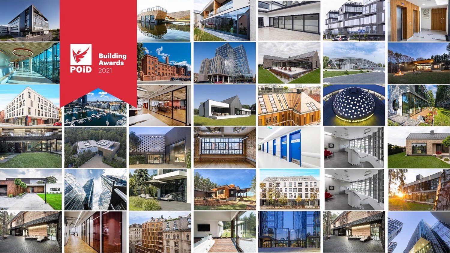 Nagrody w pierwszej edycji konkursu POiD Building Awards 2021 rozdane