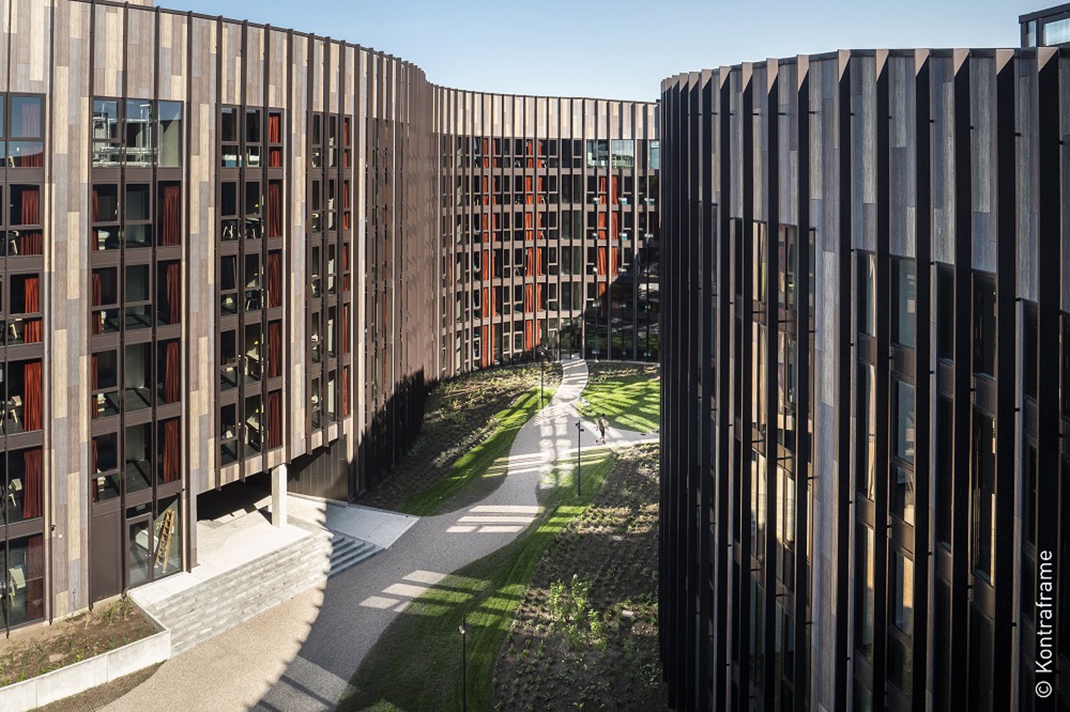 Ekologiczny i ekonomiczny sztandarowy projekt w Danii - Super Spacer® zastosowany w BaseCamp Lyngby