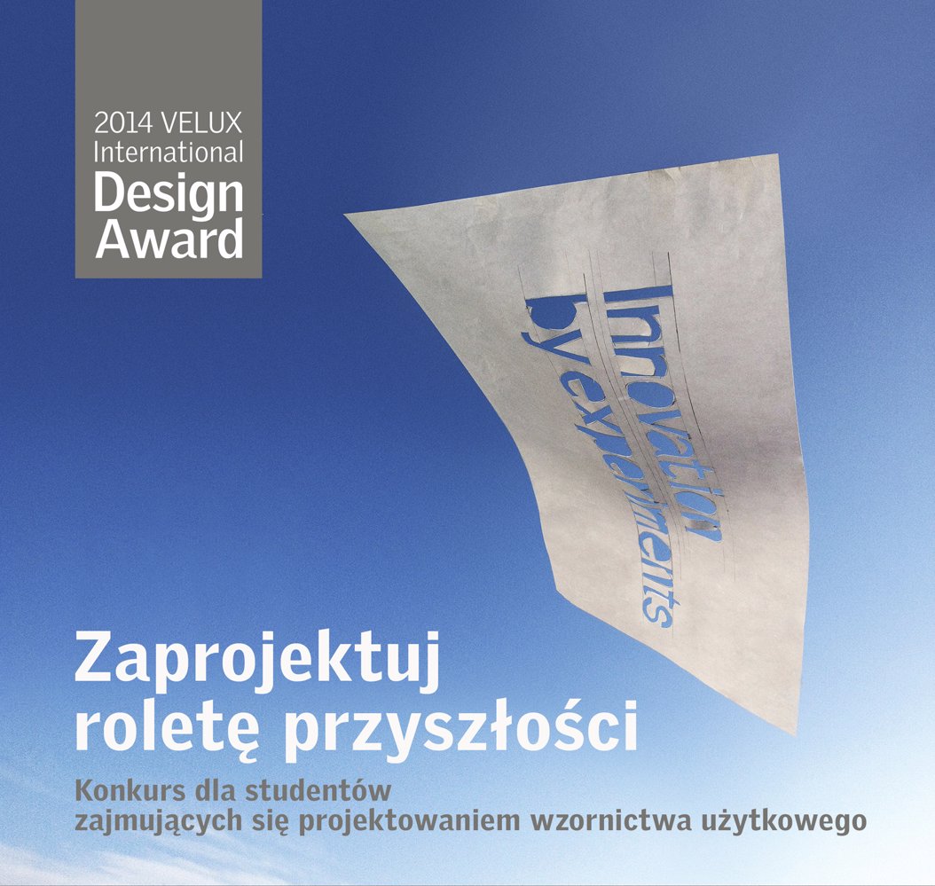 Zaprojektuj roletę przyszłości – konkurs VELUX International Design Award 