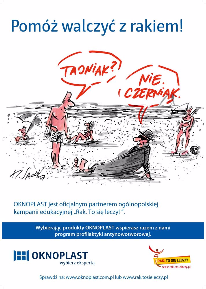Razem z OKNOPLAST przegonimy raka