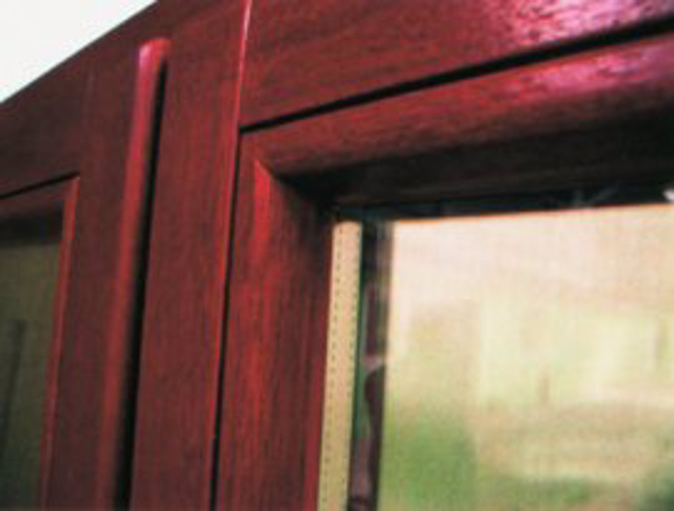 Drewniane okna jednoramowe