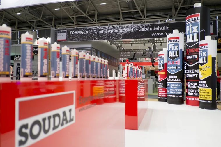 Soudal wzbudza emocje i przyciąga uwagę na targach
 BAU 2015 w Monachium