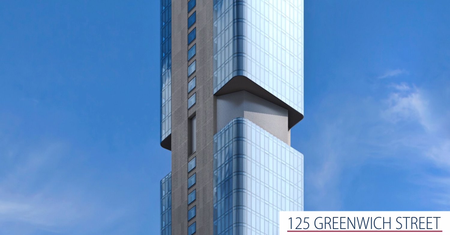 13 tys. m2 szyb PRESS GLASS dla wieżowca 125 Greenwich Street na Manhattanie 