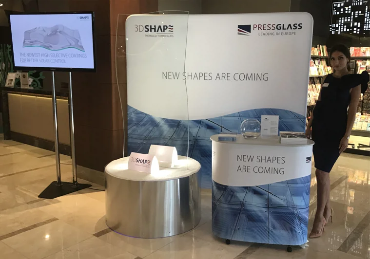 Polska prapremiera produktu 3D SHAPE GLASS marki PRESS GLASS 