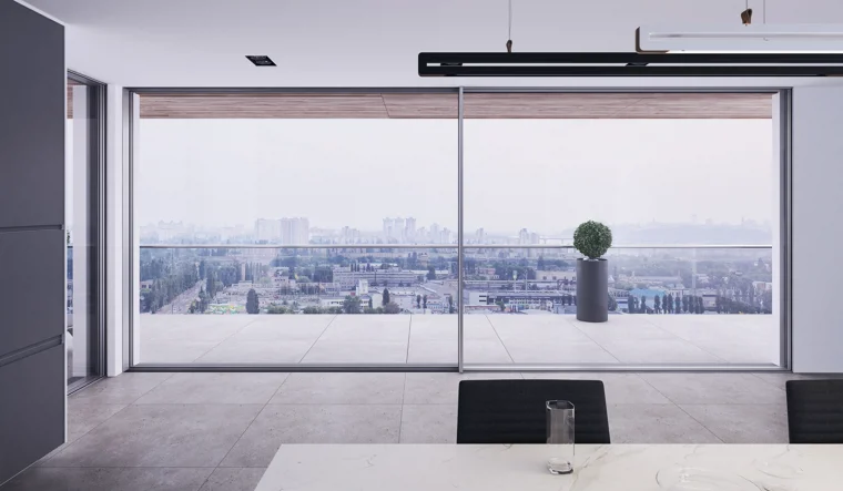 Panoramiczny widok w Twoim salonie – nowy system okienno-drzwiowy MB-SKYLINE od Aluprof