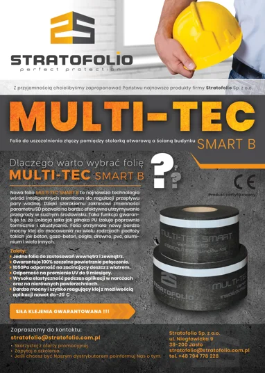Stratofolio przedstawia nowy produkt - folia MULTI TEC SMART B