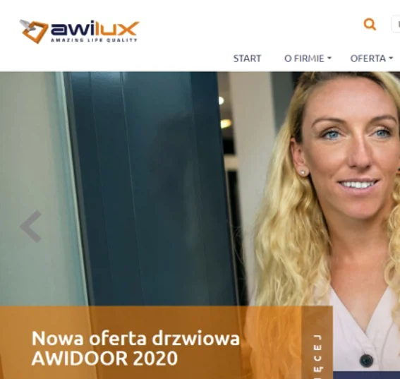 AWILUX z nową stroną internetową 