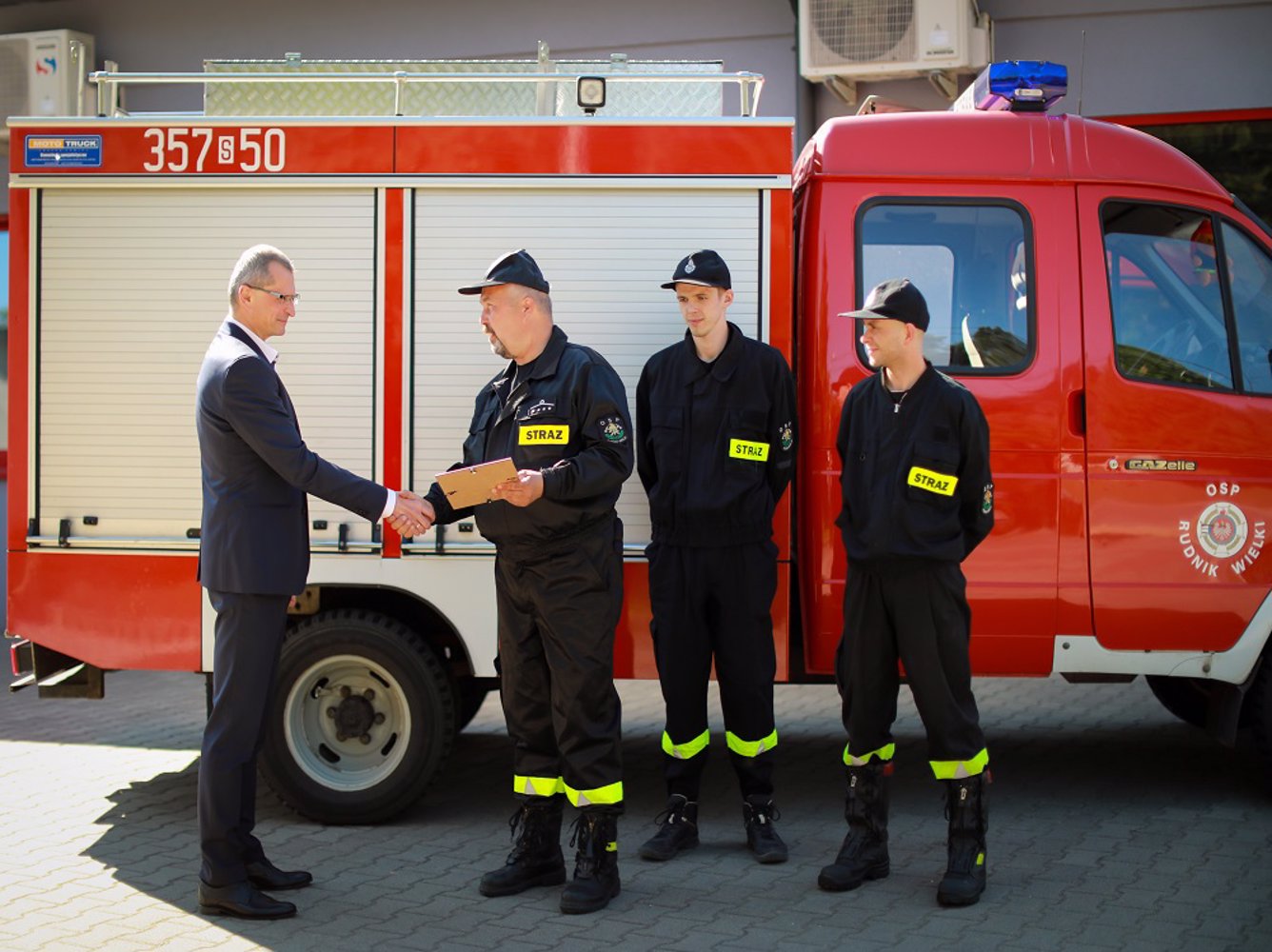 PREZ-MET wspiera lokalną jednostkę Ochotniczej Straży Pożarnej