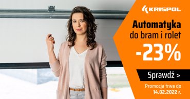 KRISPOL: Gwarantujemy dostępność automatycznych bram garażowych i rolet