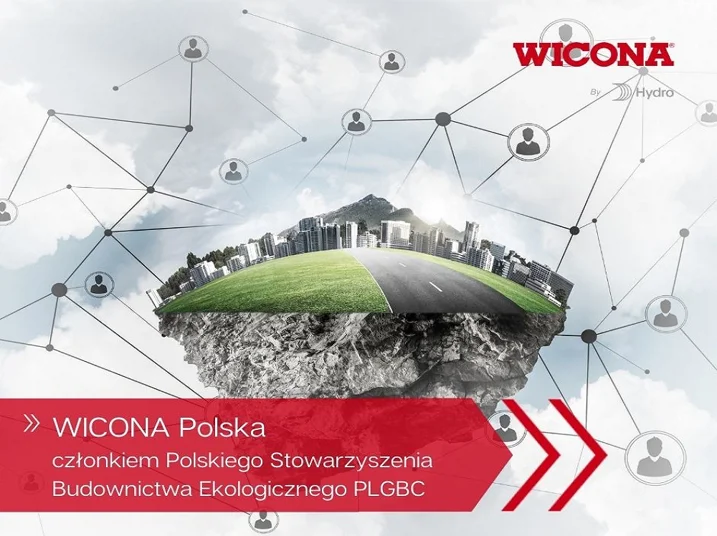 Marka WICONA Polska członkiem Polskiego Stowarzyszenia Budownictwa Ekologicznego PLGBC