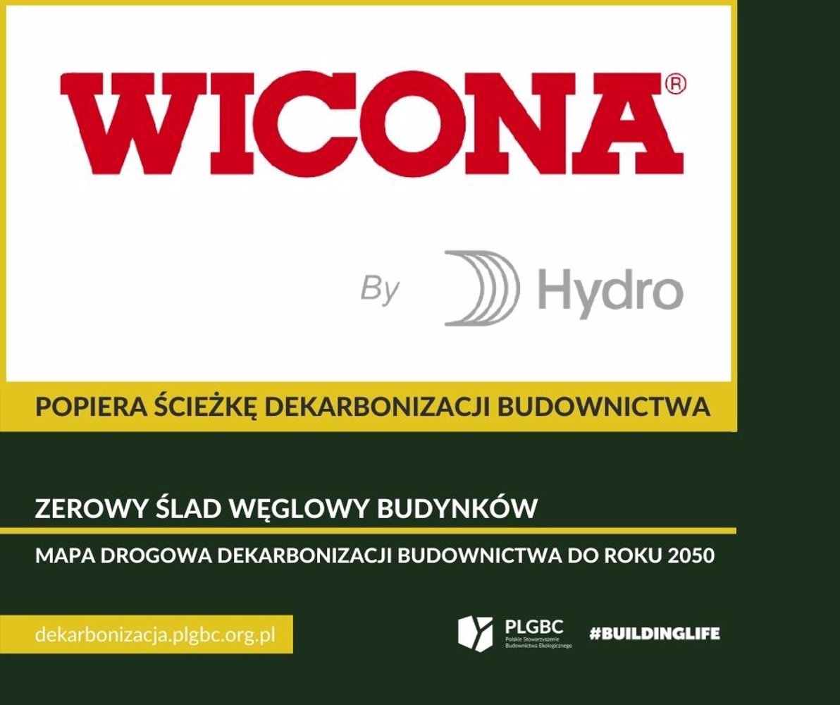 Marka WICONA popiera ścieżkę dekarbonizacji PLGBC 