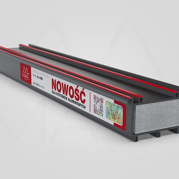 MAAGtherm® Profil Alu ONE – pierwsza na rynku listwa do energooszczędnego montażu stolarki aluminiowej