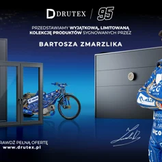 Drutex startuje z limitowaną serią produktów w ramach partnerstwa z Bartoszem Zmarzlikiem