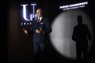 Janusz Komurkiewicz reprezentował FAKRO podczas gali UP!Awards 2026 