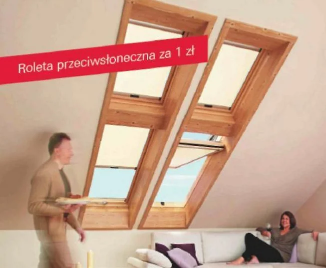 Słoneczna  promocja wysokoosiowych okien dachowych Roto Designo R7